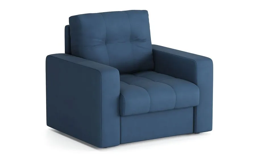 Кресло Тренто Leonardo 12 синий - 2 Кресло Тренто Leonardo 12 синий - 2